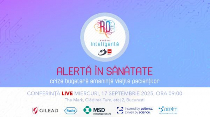 Conferința Națională România Inteligentă „Alertă în sănătate – criza bugetară amenință viețile pacienților”