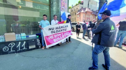 Fermierii au cerut în stradă subvenții mai mari