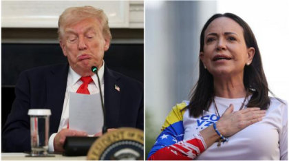 Trump a vorbit la telefon cu laureata Premiului Nobel pentru Pace, Maria Corina Machado: „Mi-a spus că îl acceptă în onoarea mea”