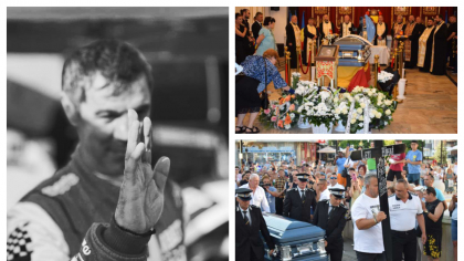 Mihai Leu este condus pe ultimul drum. Orașul natal al marelui campion este în doliu