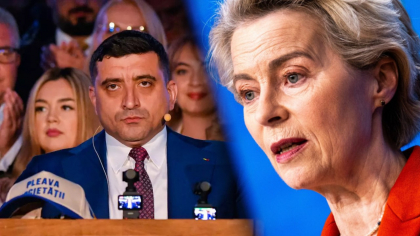 George Simion o acuză pe Ursula von der Leyen de cenzură: „649 de milioane de euro. Acesta este costul reducerii la tăcere”