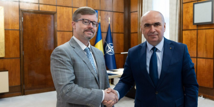 Premierul Ilie Bolojan s-a întâlnit cu însărcinatul cu afaceri al Ambasadei SUA, Michael Dickerson
