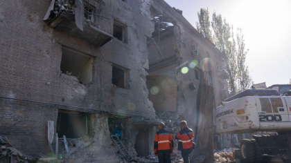 Atacuri rusești în Ucraina: 20 de răniți în Kiev, un copil de 7 ani ucis