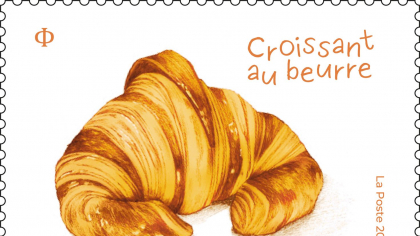 Poșta franceză lansează un timbru care miroase a croissant. Cum pot colecționarii să-l obțină