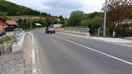 Un pod din Ciurila, Cluj a fost construit în timp record: 7 luni în loc de 36