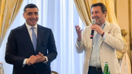 George Simion lipsește de la dezbaterile cu Nicușor Dan. Șeful AUR urmează să meargă în Roma