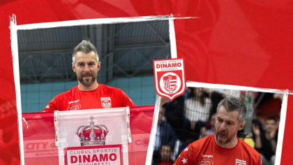 Volei masculin: Răzvan Mihalcea continuă la Dinamo pentru al șaptelea sezon consecutiv