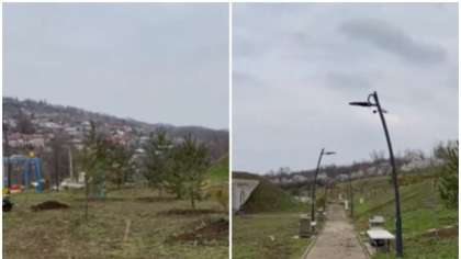 Un parc din Iași, în care s-au băgat 14 milioane lei, stă închis pentru că primăria nu a făcut căile de acces