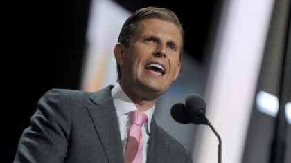 Eric Trump deschide calea spre o carieră politică: Drumul politic spre o dinastie de familie ar fi unul uşor. Dacă e o familie care nu a profitat de pe urma politicii, aceea ar fi Trump