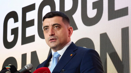George Simion atac la Nicușor Dan: Aveți un candidat pe care îl susțineți, e autist, săracul