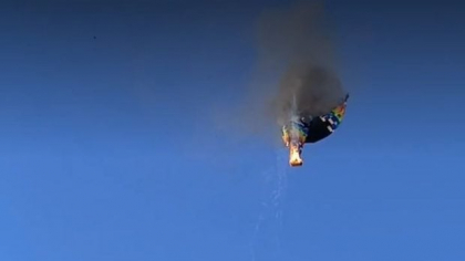 Opt oameni au murit după ce un balon cu aer cald a luat foc în Brazilia: „Au căzut din cer”