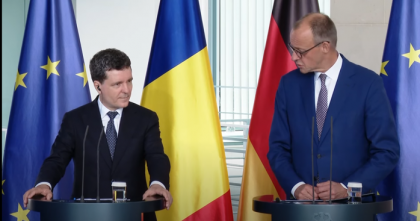 Preşedintele Nicuşor Dan susţine o conferinţă de presă alături de Cancelarul Germani Friedrich Merz
