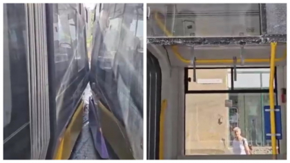 Accident cu două tramvaie în Timișoara. Sunt mai mulți răniți