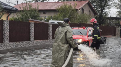 Constanța: Localitatea Siliștea este izolată din cauza inundațiilor