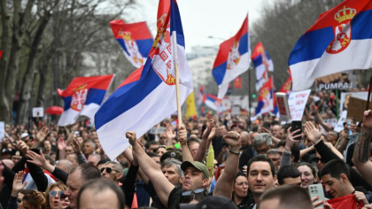 Proteste de amploare în Serbia. Recomandările făcute de MAE pentru cetățenii români