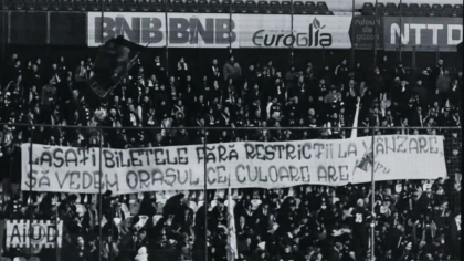 Galeria U Cluj a refuzat biletele alocate pentru derby-ul cu CFR