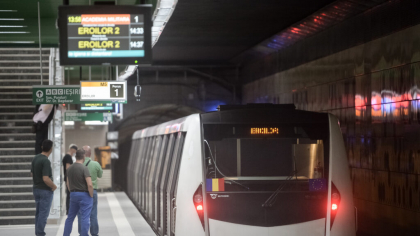 Infiltrații în stația de metrou Eroilor 1. Anunțul Metrorex