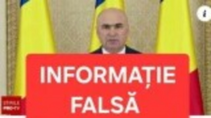 MAI atrage atenția asupra informației care circulă în mediul online privind decesul lui Ilie Bolojan