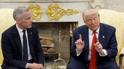 BBC: Carney a evitat o confruntare în stilul Zelenski, în Biroul Oval. Cum a răspuns când Trump a spus că vrea Canada