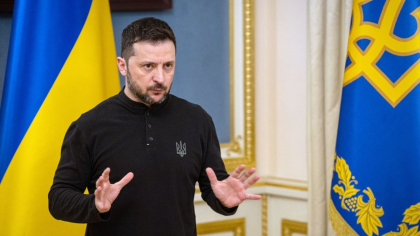 Zelenski, mesaj în limba română pentru Nicușor Dan: „Puteți conta pe Ucraina ca pe un vecin și partener bun”