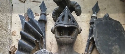 Dorel face ravagii în Timișoara: Statuetă veche de sute de ani, distrusă din greșeală de muncitori (FOTO)