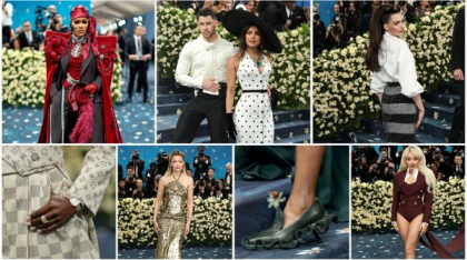 Cele mai spectaculoase ținute de la Met Gala 2025. Pamela Anderson și Miley Cyrus au fost de nerecunoscut pe covorul „roșu”