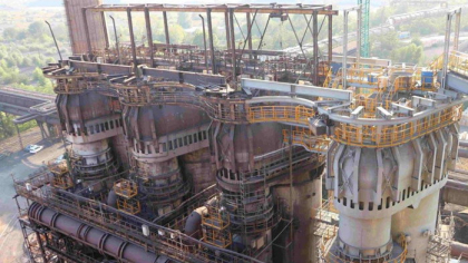 Combinatul siderurgic Liberty Galaţi, afaceri de 2,1 mld. lei anul trecut, în scădere cu 41% şi pierderi. A reluat anul  acesta  producţia la Furnalul 5.