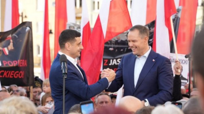 George Simion a promis că, dacă e ales președinte, se duce zi de zi în Polonia, de pe 19 mai până pe 1 iunie