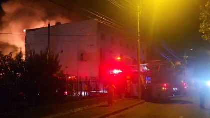 Incendiu puternic la un restaurant unde era o petrecere de majorat. Aproximativ 70 de persoane, evacuate