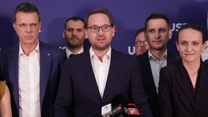 Reacția USR după primele exit poll-uri. Dominic Fritz: „Rezultatul Elenei Lasconi nu a fost o surpriză”