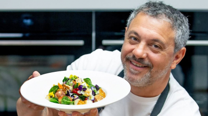 Ce adoră chef Sorin Bontea să mănânce vara: „Prima oară am mâncat în Egipt”. Florin Dumitrescu îi împărtășește gusturile culinare
