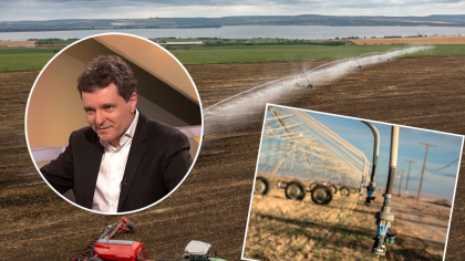 EXCLUSIV Cum vrea Nicușor Dan să transforme agricultura într-un domeniu profitabil: „România trebuie să investească în sisteme de irigații”