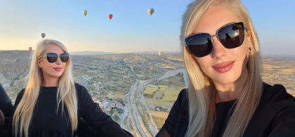 Cum a ratat Ornela Pasăre la mustață un zbor cu cele două baloane ale groazei, în Cappadocia?! „S-au prăbușit din cauza vântului puternic! Mă iubește Dumnezeu!”