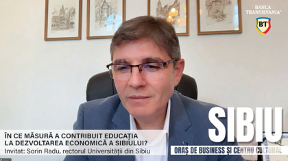 Sibiu, oraş de business şi centru cultural, un proiect ZF susţinut de Banca Transilvania. Un campus pentru învăţământul dual, un proiect de 26 mil. euro – bani din PNRR –, aduce împreună licee din Sibiu, Universitatea Lucian Blaga din oraş şi şase companii private