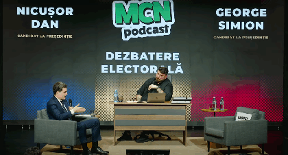 Dezbatere electorală la Micutzu. George Simion nu a mai venit/Nicușor Dan, despre construirea spitalului din Capitală: Nu era o locație fericită