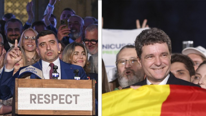 Rezultate alegeri prezidențiale 2025. O seară de emoții și drapele europene în România