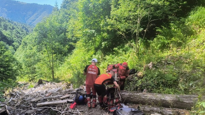 Trupul neînsuflețit descoperit în Munții Mureșului aparține unui cetățean ucrainean. Cadavrul a fost găsit de un cioban
