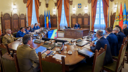 Ședința CSAT s-a încheiat. Principalele concluzii: Pacea trebuie să excludă orice încercare rusă de redivizare a Europei în sfere de influență