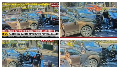 EXCLUSIV Primele imagini cu Toto, fiul lui Ilie Dumitrescu, acuzat că a fugit de la locul accidentului