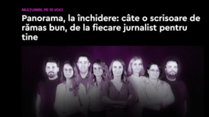 Site-ul de jurnalism explicativ Panorama.ro se închide. „Am creat un produs bun, dar nu am știut să-l vindem”