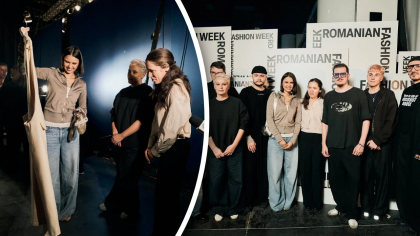 Mirabela Grădinaru, alături de tinerii designeri români! Ce mesaj le-a transmis în debutul Romanian Fashion Week (VIDEO)