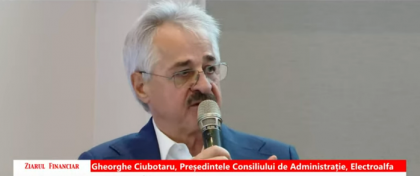 Gheorghe Ciubotaru, Electroalfa: Pregătim parteneriate şi produsele noastre care astăzi sunt vândute în peste 20 de ţări şi reprezintă peste 20% din cifra de afaceri, ne vor duce la o cifră de afaceri din care exportul va reprezenta 50% din cifra de faceri în jurul anilor 2030-2035