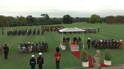 Ce e ceremonia Beating Retreat la care a participat Donald Trump alături de Regele Charles: este primul președinte care a participat la eveniment