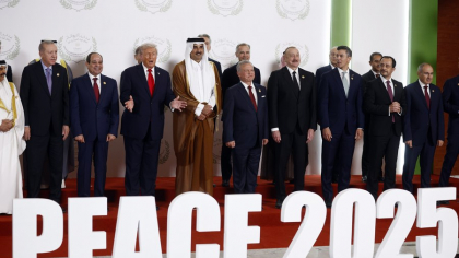 Summit în Egipt. Trump: „Este pace în Orientul Mijlociu, chiar sub ochii voștri”