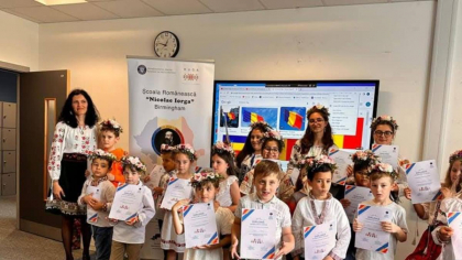 Lecția de acasă: Şcoala românească „Nicolae Iorga” din Birmingham – 5 ani de lumină pentru sufletul copiilor români