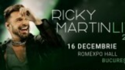 Ricky Martin vine la București. Superstarul mondial aduce show-ul „Ricky Martin live 2025” la Romexpo, pe 16 decembrie