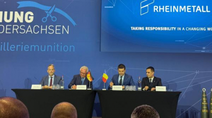 România a semnat contractul cu Rheinmetall pentru o fabrică de pulberi pentru muniţie de 535 de milioane de euro