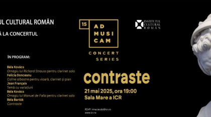 Seara tinerilor creatori la ICR: Contraste sonore și accente grafice, de Ziua mondială a diversității culturale pentru dialog și dezvoltare