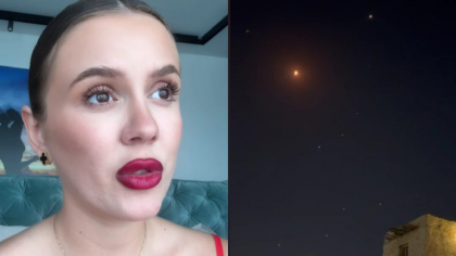 Emily Burghelea și soțul ei, în Orientul Mijlociu în timpul bombardamentelor lansate de Iran! Ce coșmar au trăit: „Pe…”