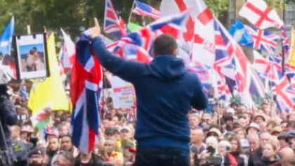 "Să pățească la fel ca Charlie Kirk". George Simion, amenințat pe rețelele sociale după participarea la mitingul anti-imigrație de la Londra. AUR a depus plângere penală